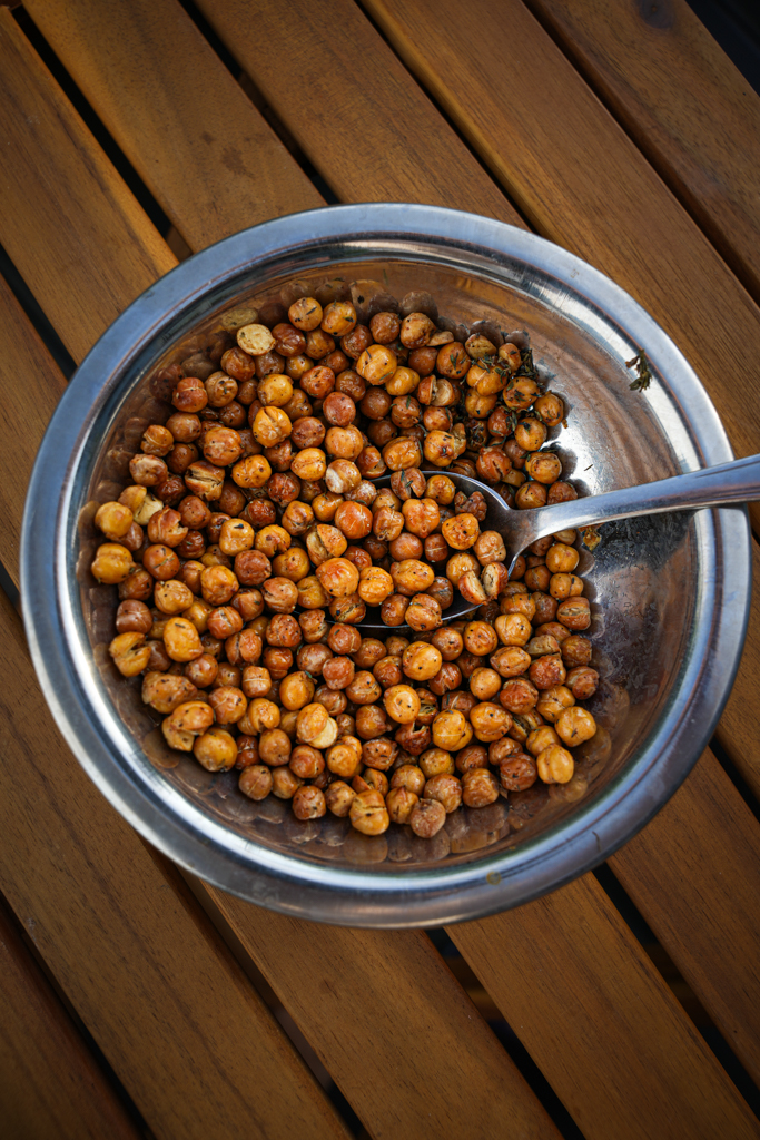 Crunchy Chickpeas Healthy Snack